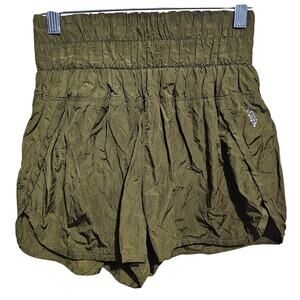 FP Movement The Way Home Shorts Free People Green Womens Size Small (867)